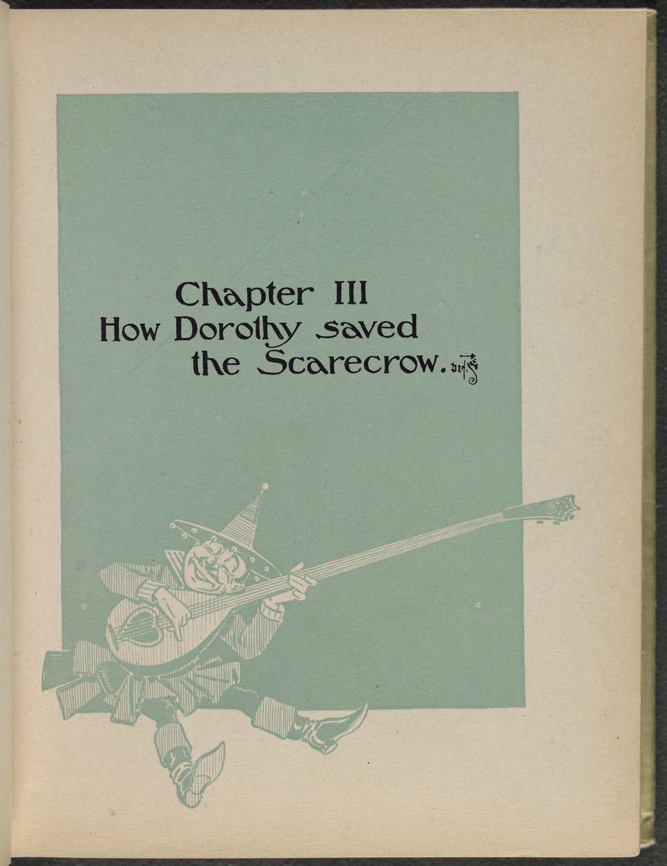 Illustration from "The Wonderful Wizard of Oz" by Lyman Frank Baum by William Wallace Denslow