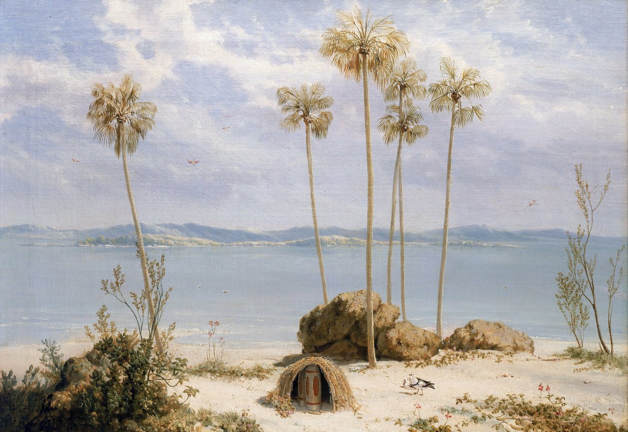 View of the Edward Pellew Group of Islands, in the Gulf of Carpenteria (Australia), Northern Territories, December 1802, During Matthew Flinders
