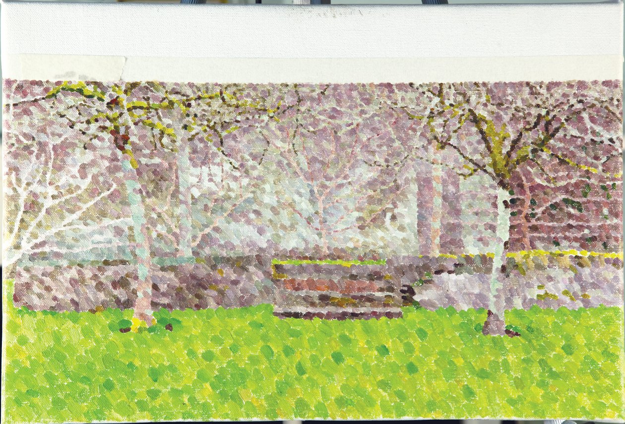 Orchard in Winter, 2014 by William Wilkins