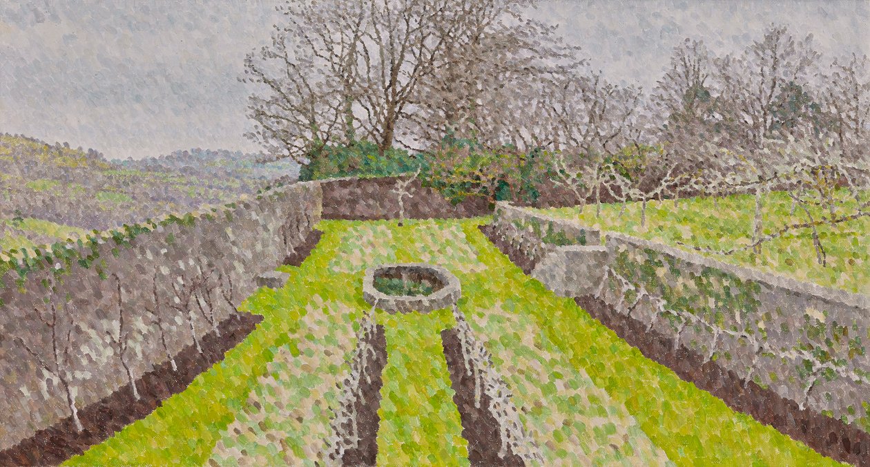 Pool Garden, Winter by William Wilkins