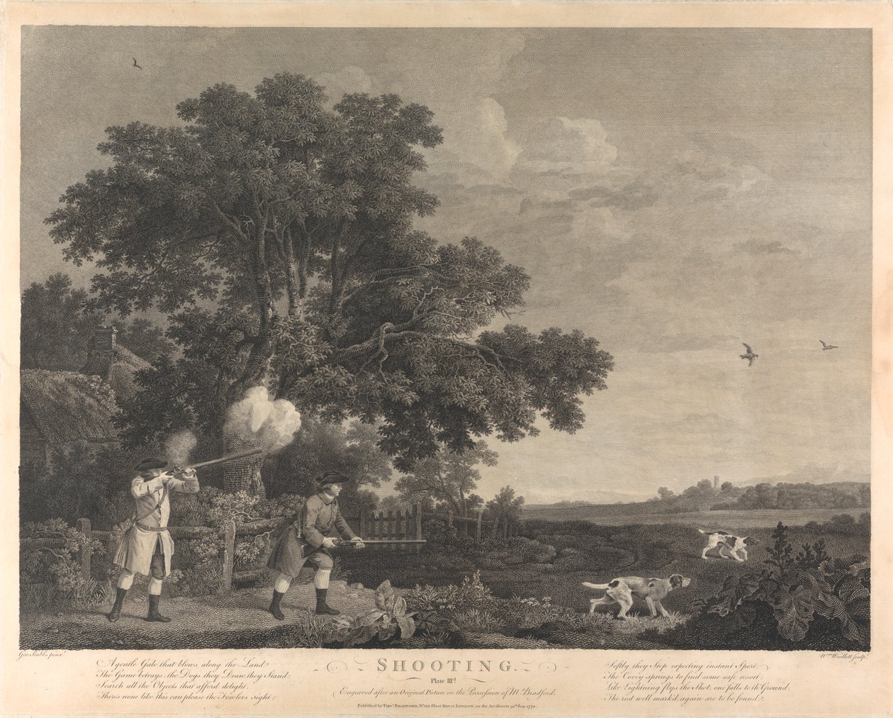 Shooting, Plate III by William Woollett