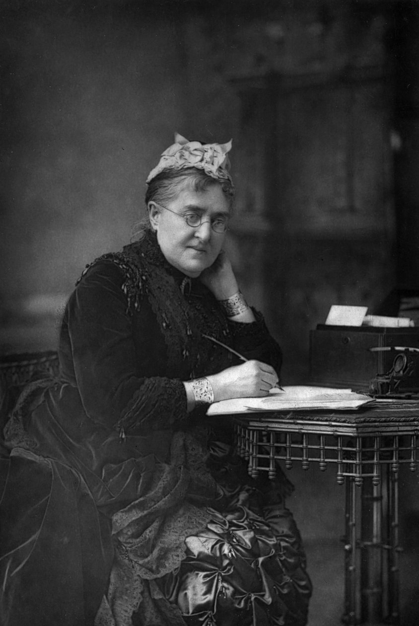 Eliza Lynn Linton 1822-1898, British novelist, essayist, and journalist, 1890 by William and Daniel Downey