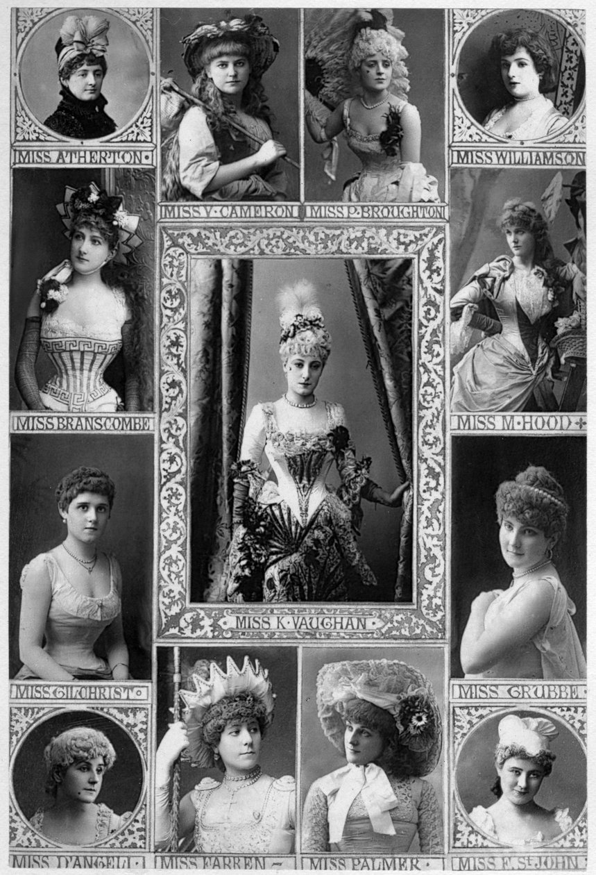 Leading Actresses of the 19th Century by William and Daniel Downey
