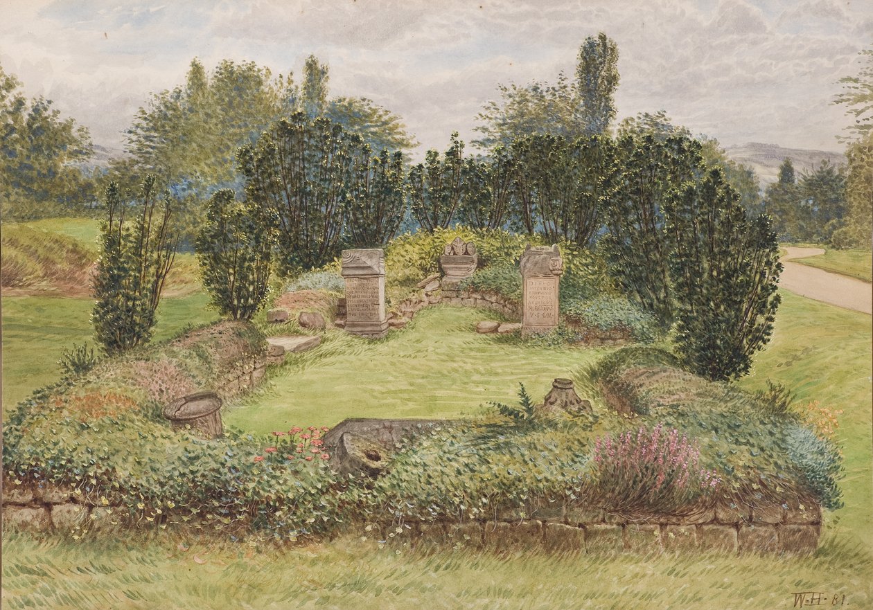 Temple of Antenociticus, Benwell by Wilson Hepple