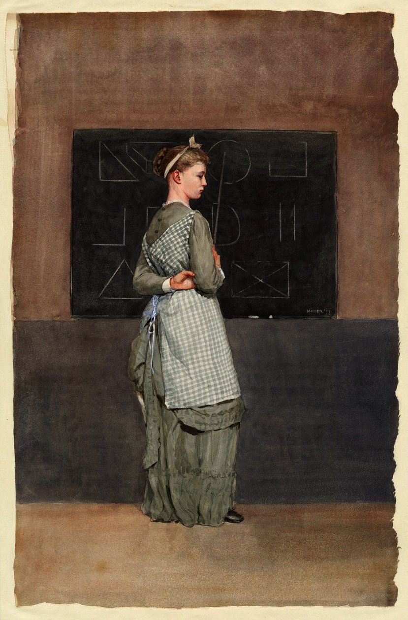 Blackboard by Winslow Homer