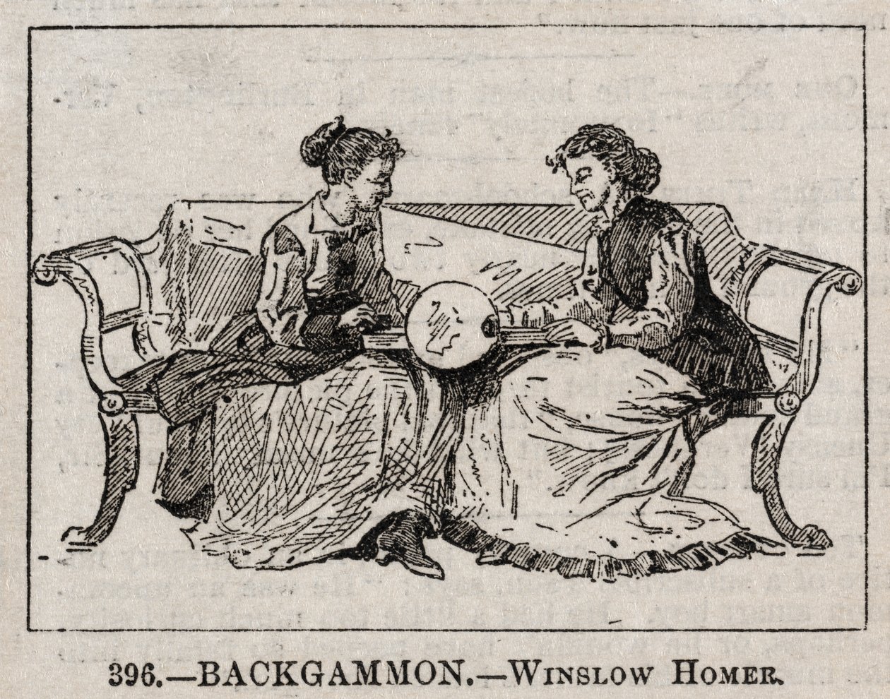 Backgammon by Winslow Homer