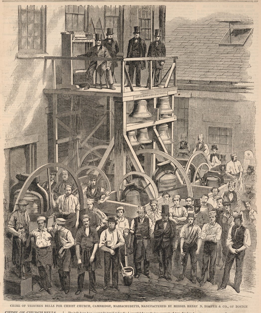 Chime of Thirteen Bells for Christ Church, Cambridge, Massachusetts, from Harper