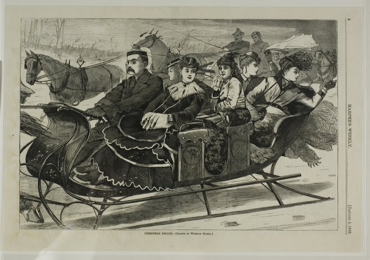 Christmas Belles by Winslow Homer