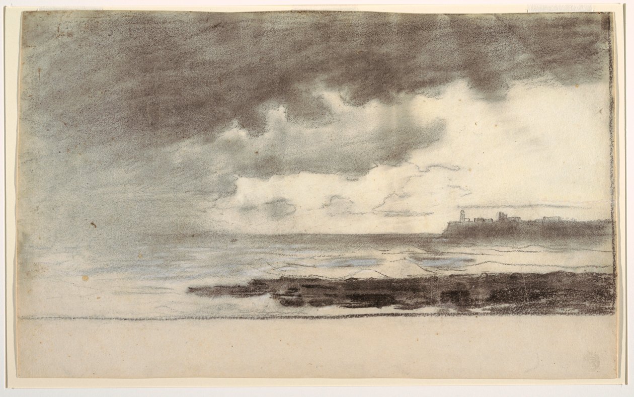 Bay at Cullercoats, England, 1881 by Winslow Homer