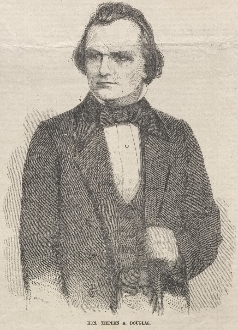 Hon. Stephen A. Douglas by Winslow Homer