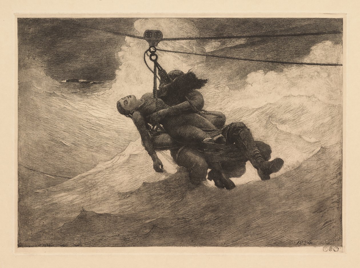 Life Line by Winslow Homer