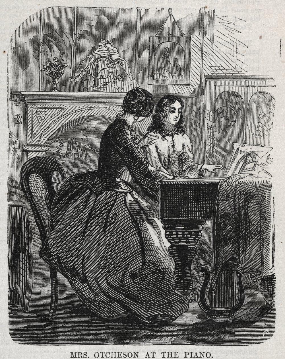Mrs. Otcheson at the Piano by Winslow Homer