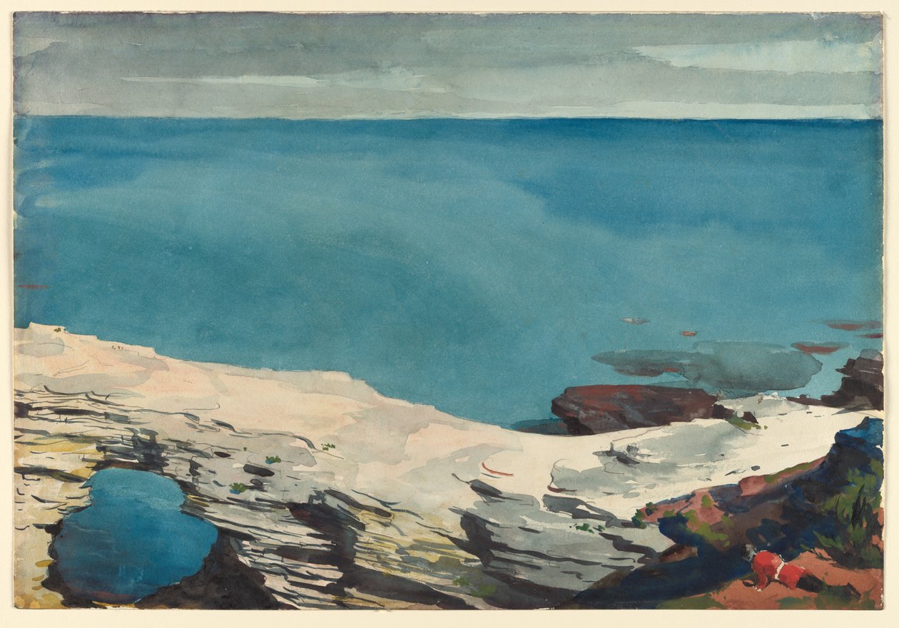 Natural Bridge, Bermuda, c.1901 by Winslow Homer