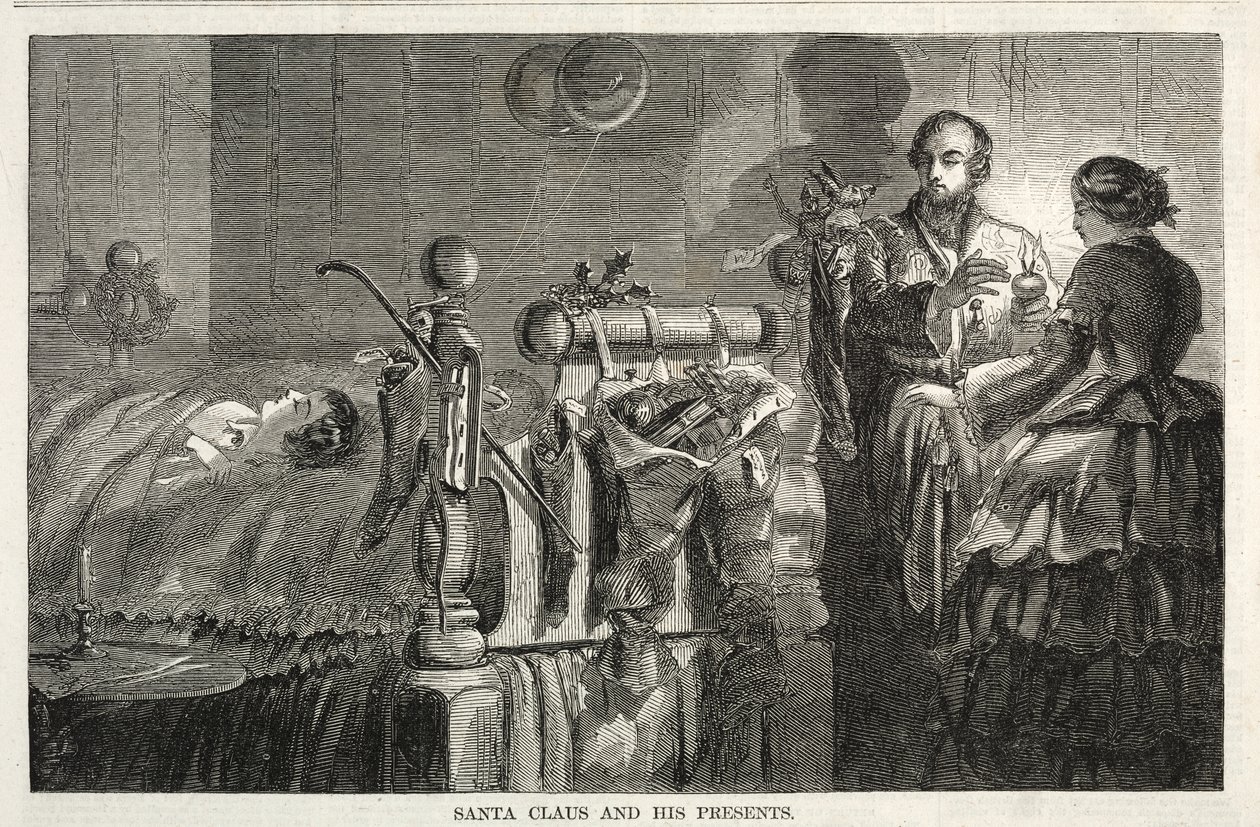 Santa Claus and his Presents by Winslow Homer