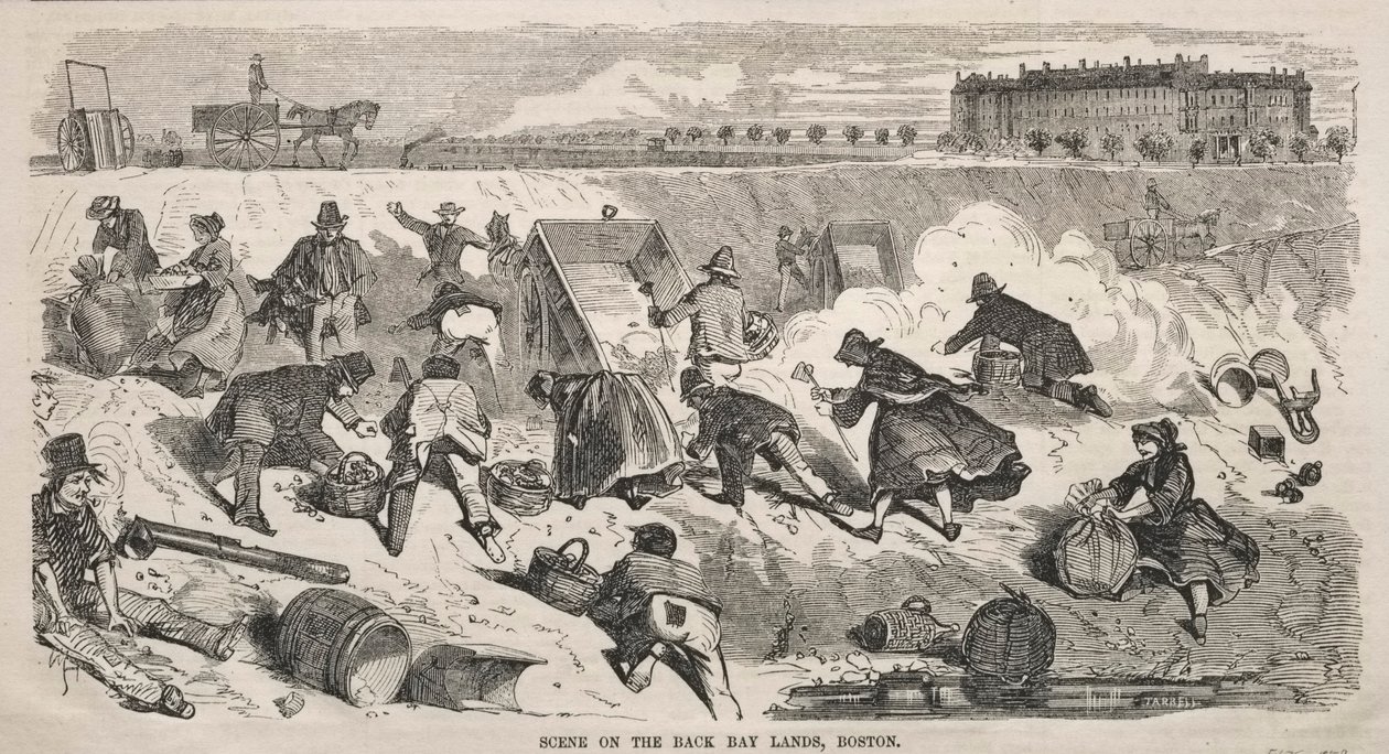 Scene on the Back Bay Lands, Boston by Winslow Homer