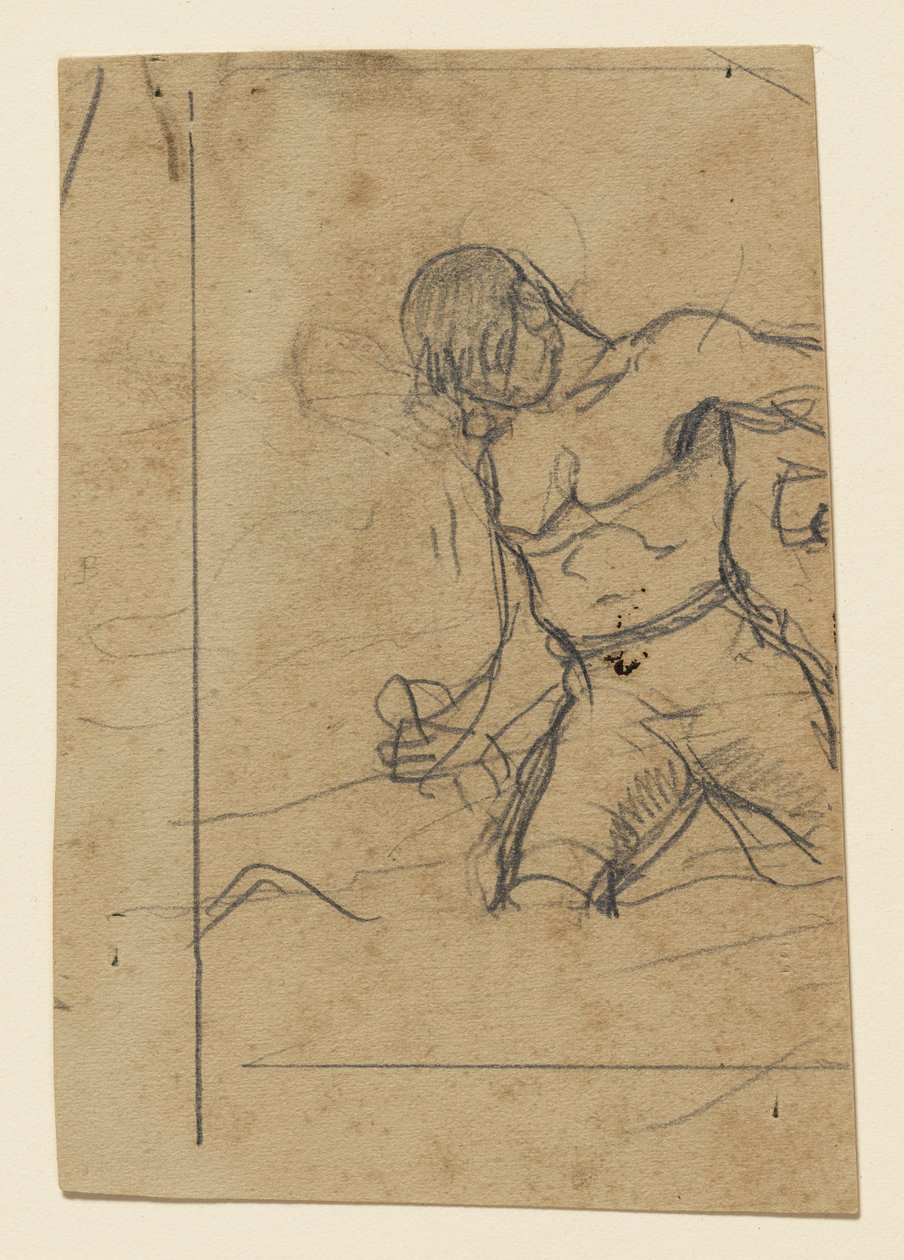 Standing Man (Study for Undertow) by Winslow Homer