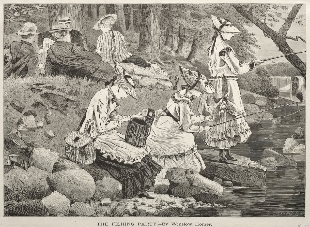 The Fishing Party by Winslow Homer