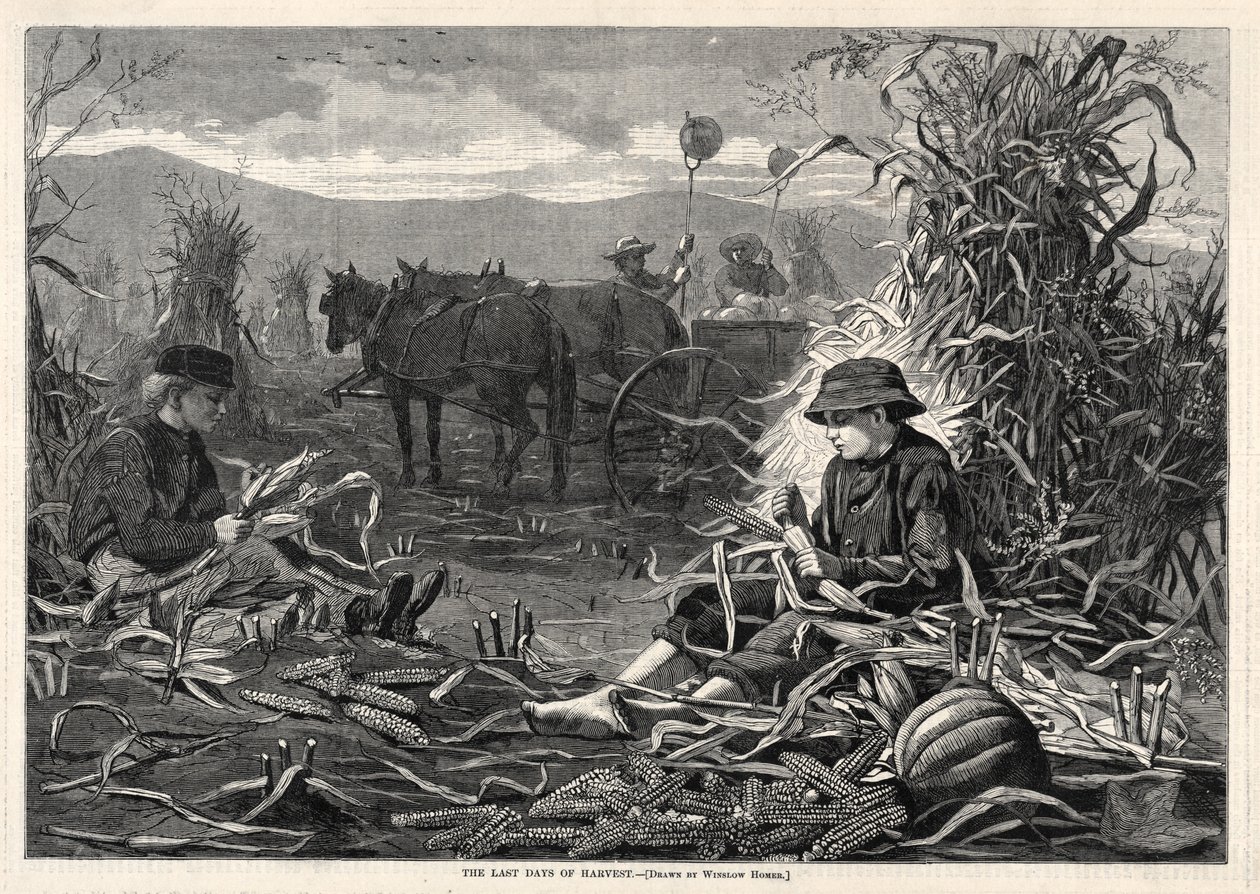 The Last Days of Harvest by Winslow Homer