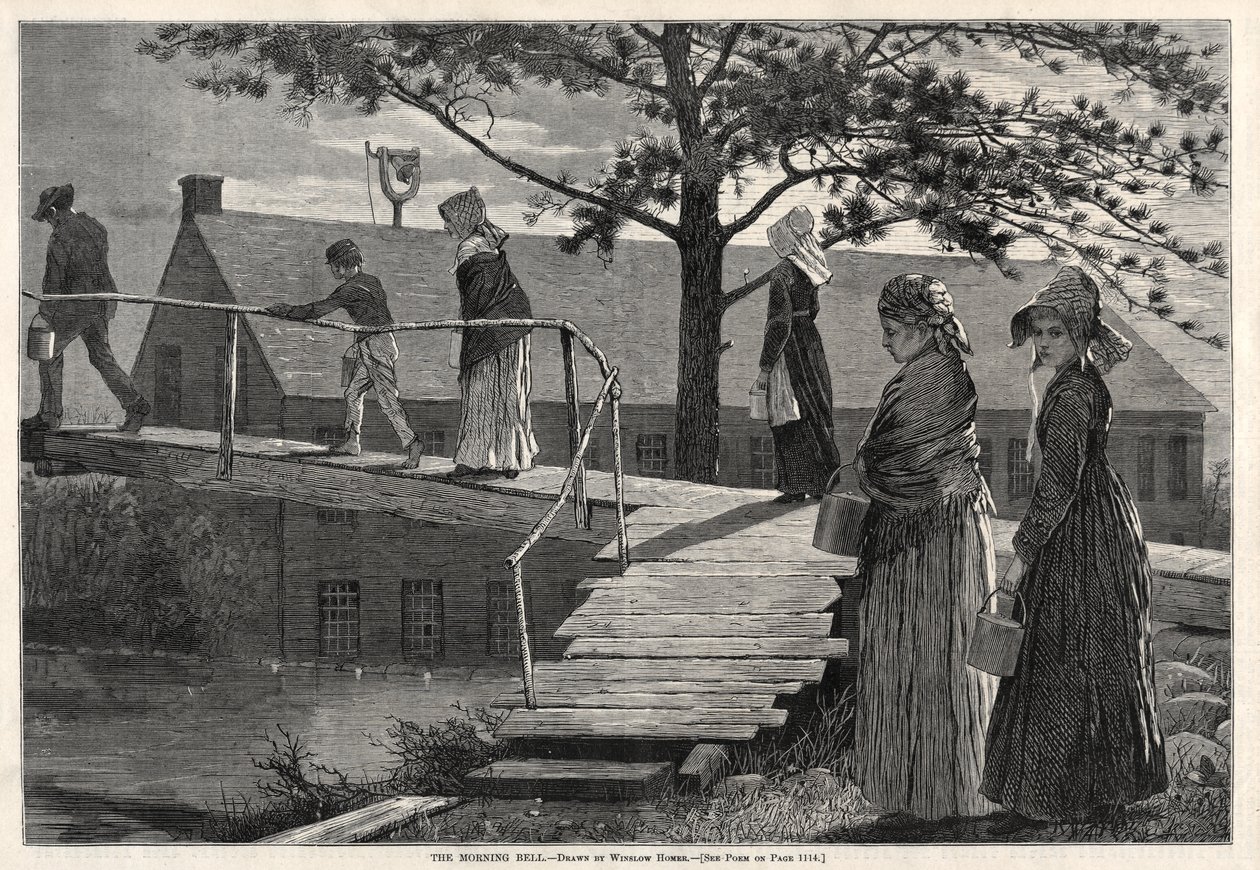 The Morning Bell by Winslow Homer