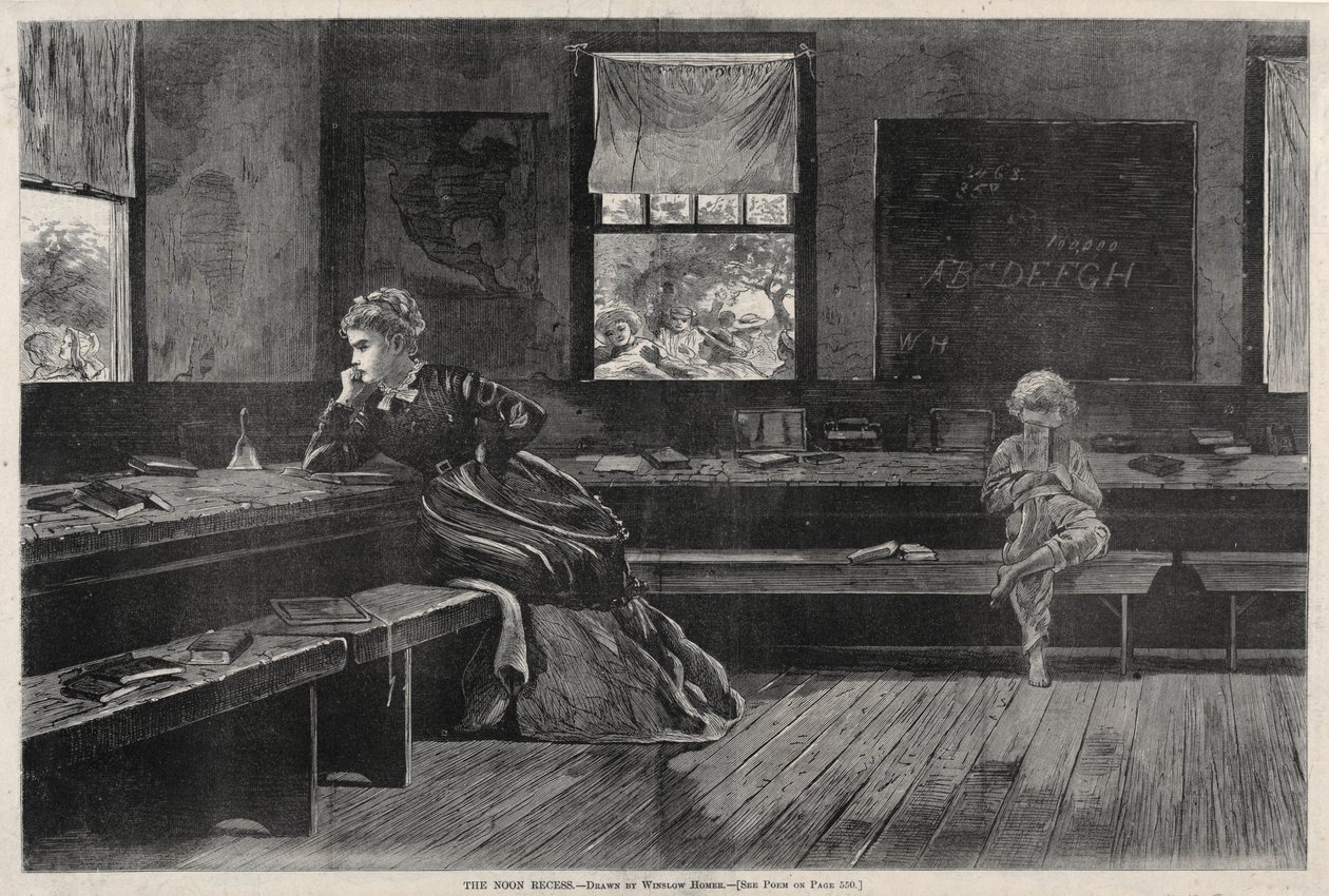The Noon Recess by Winslow Homer