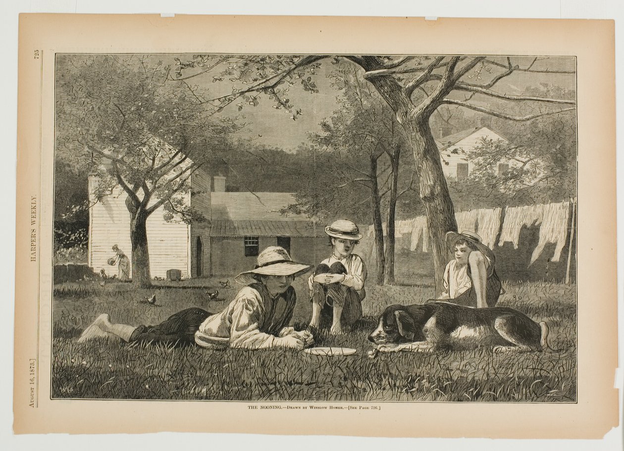 The Nooning by Winslow Homer