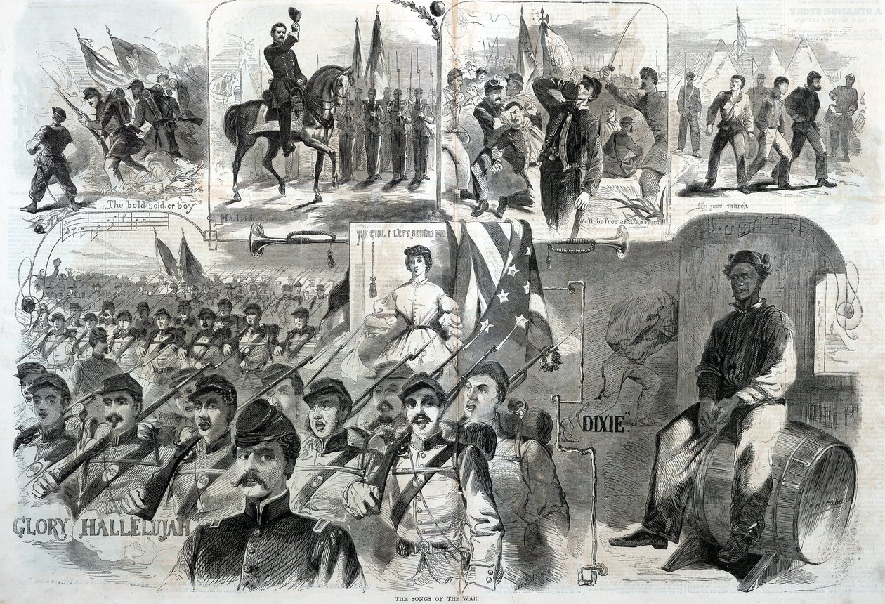 The Songs of the War by Winslow Homer