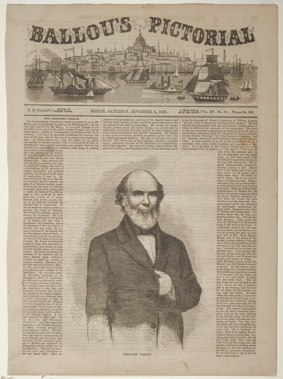 Theodore Parker by Winslow Homer