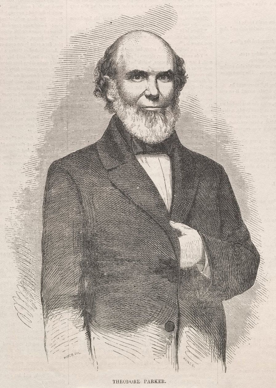 Theodore Parker by Winslow Homer: Premium art reproduction