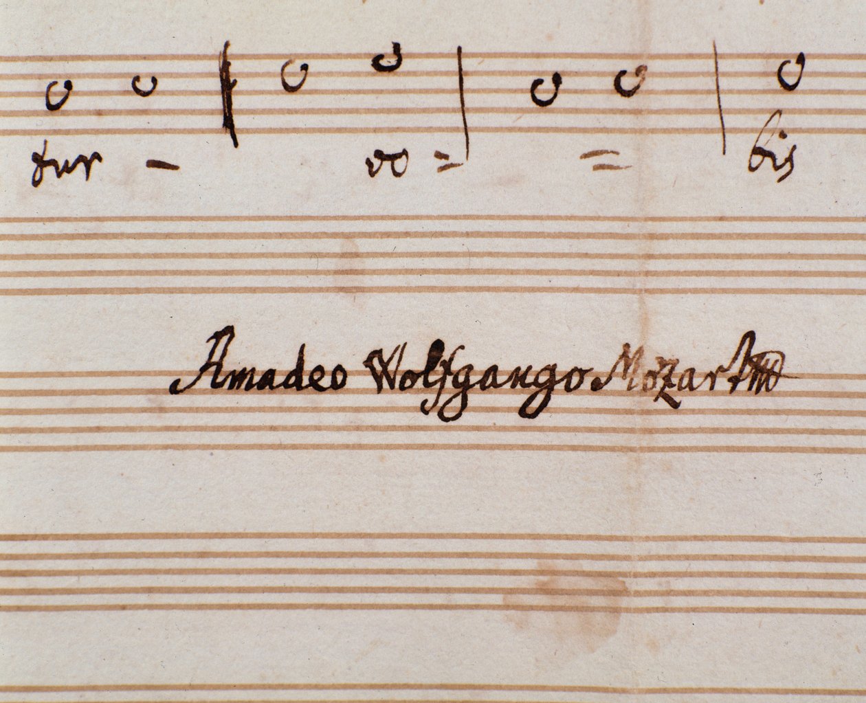 Detail of the Composer