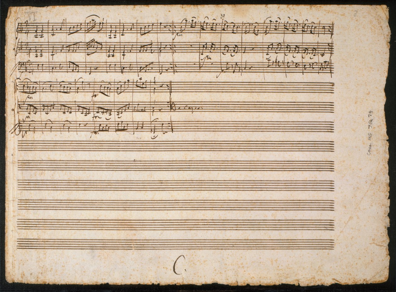 Six Contre Dances, 1784 by Wolfgang Amadeus Mozart