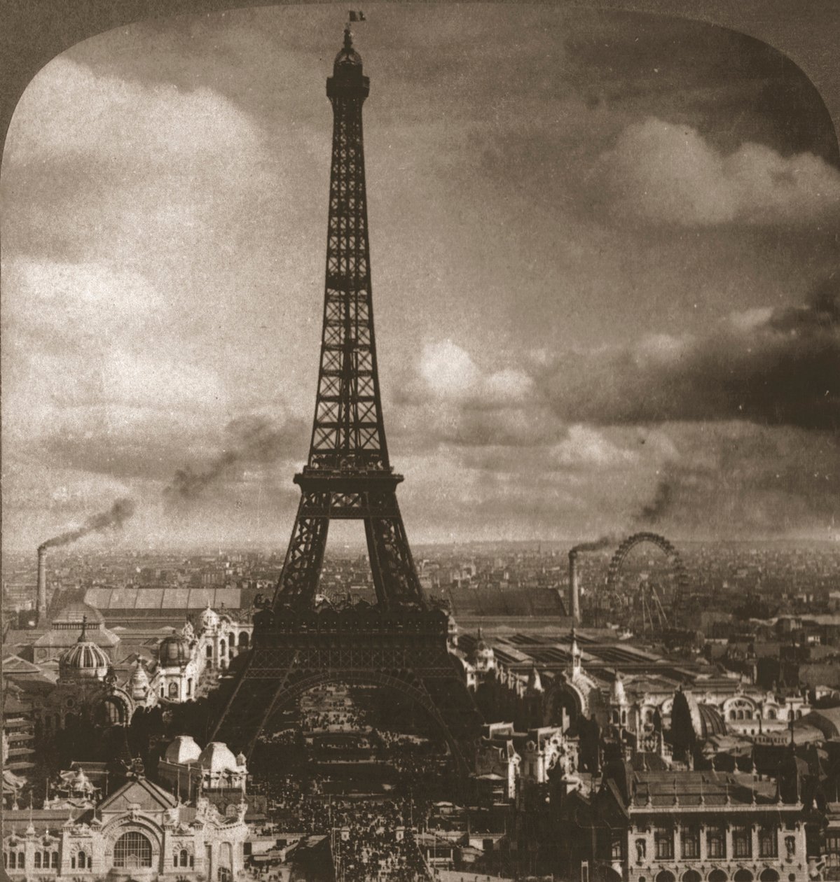 Eiffel Tower, Across the Seine from the Trocadero, Paris, France by Works and Sun Sculpture Studios