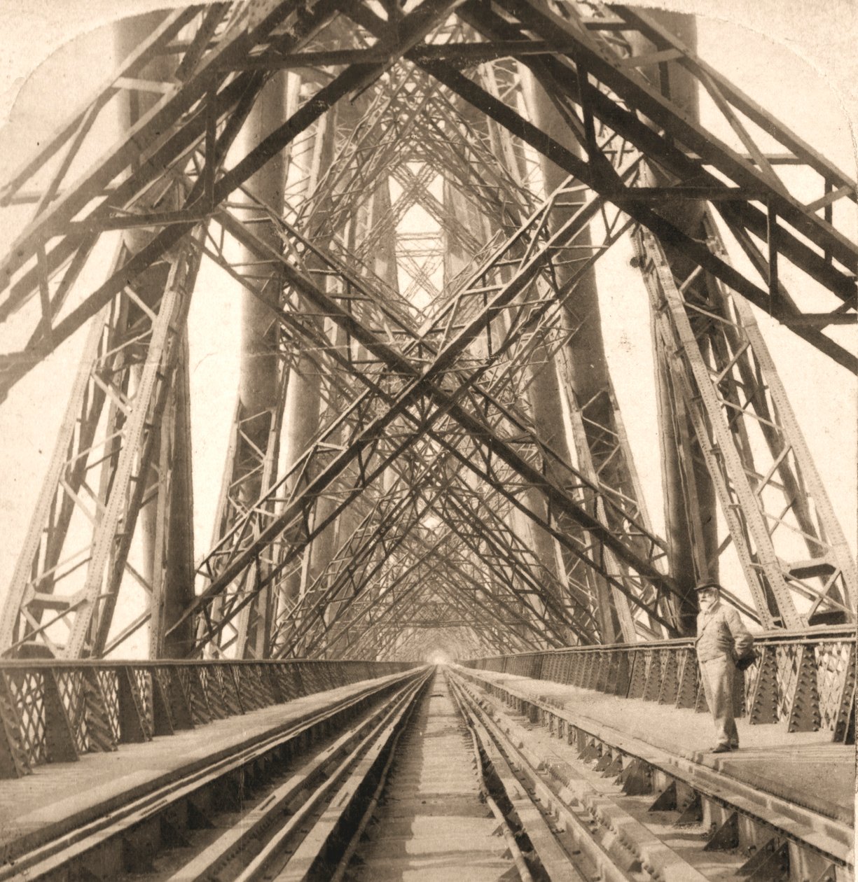 The Great Forth Bridge, Scotland by Works and Sun Sculpture Studios