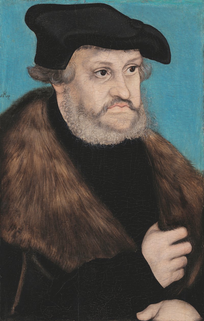 Friedrich III the Wise, Elector of Saxony by workshop of Lucas Cranach the Elder