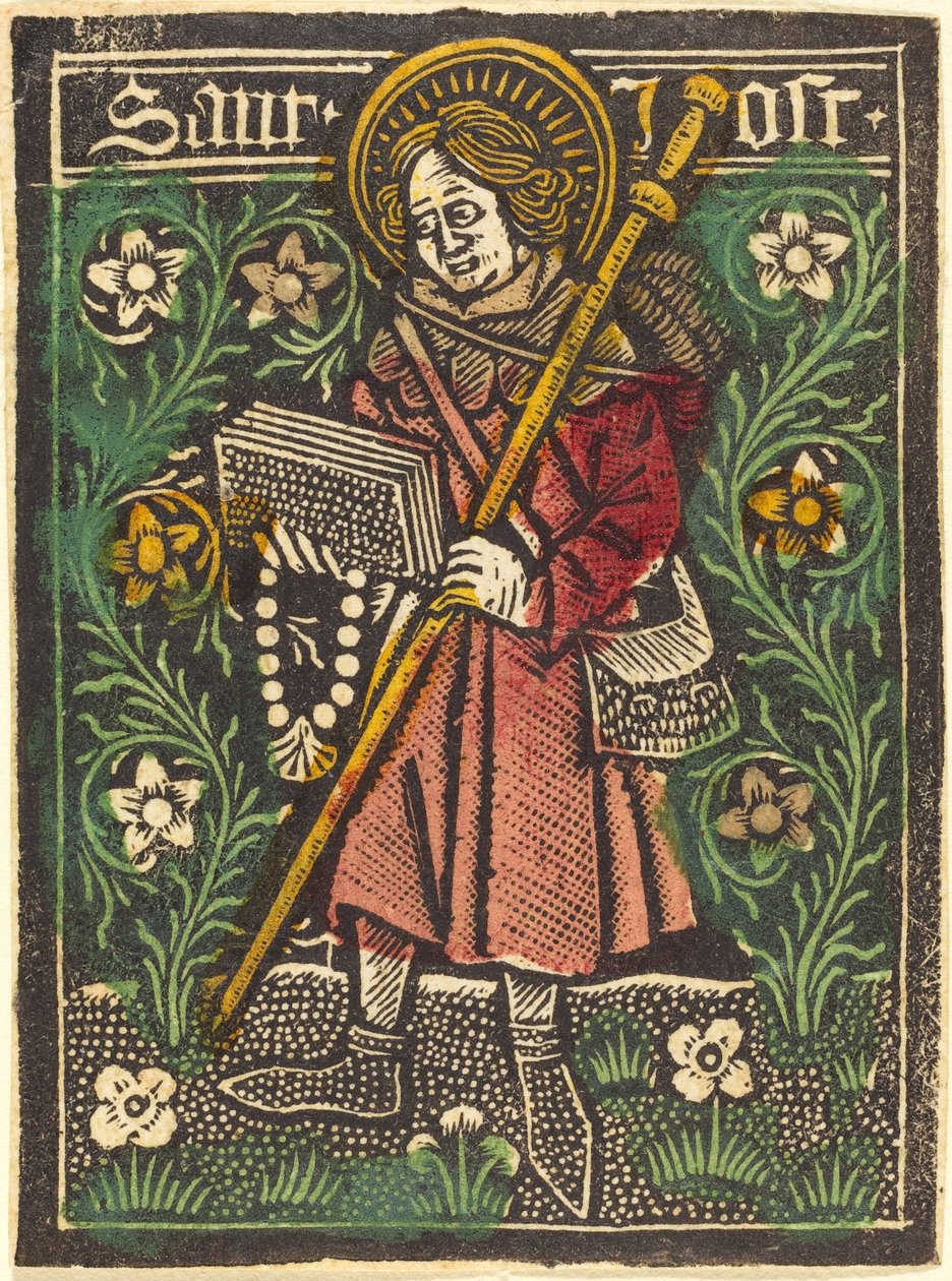Saint Jost by Workshop of Master of the Aachen Madonna