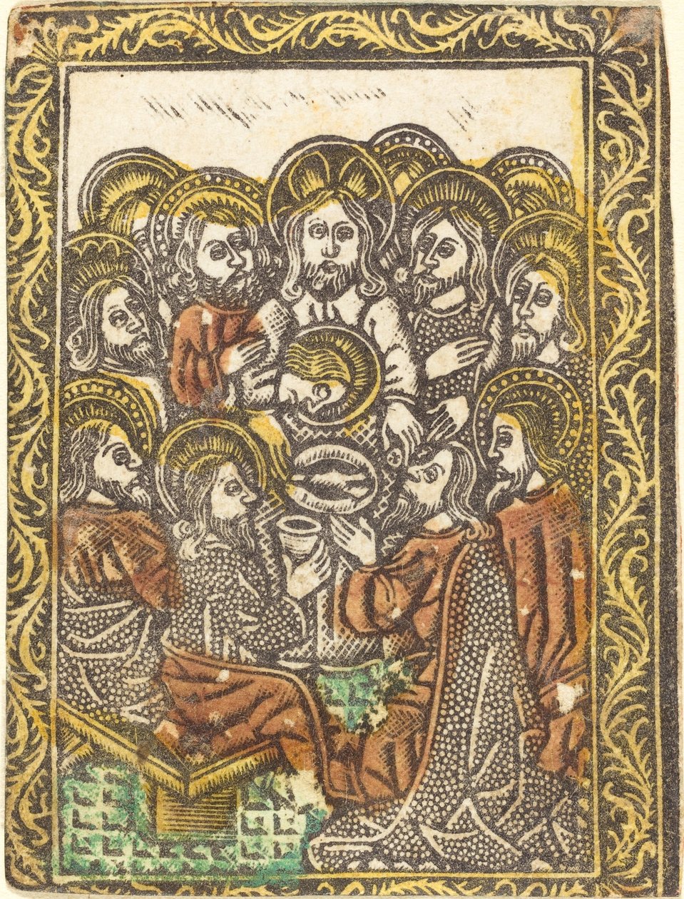 The Last Supper by Workshop of Master of the Borders with