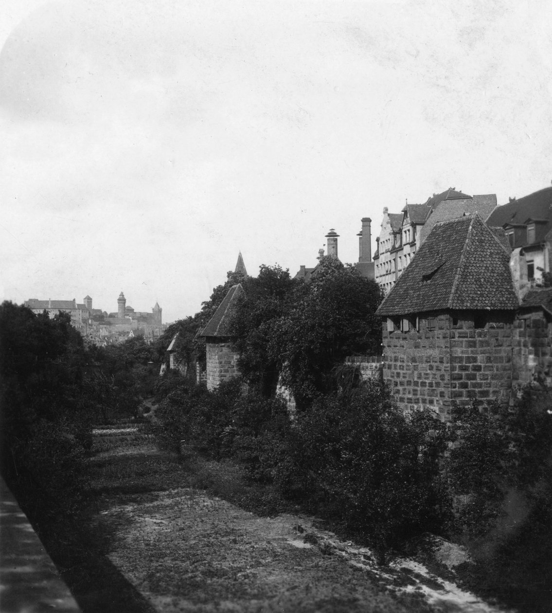 Nuremberg Castle, Nuremberg, Germany by Wurthle and Sons
