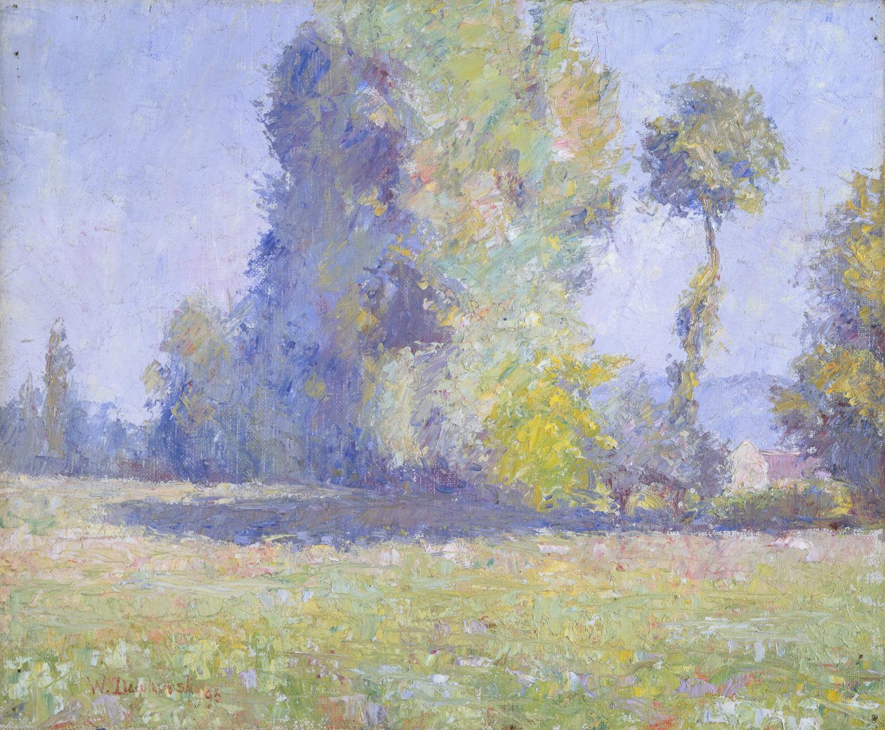 French Landscape by Wynford Dewhurst