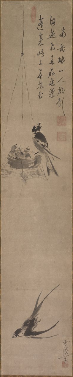 Swallows by Yamaguchi Sekkei