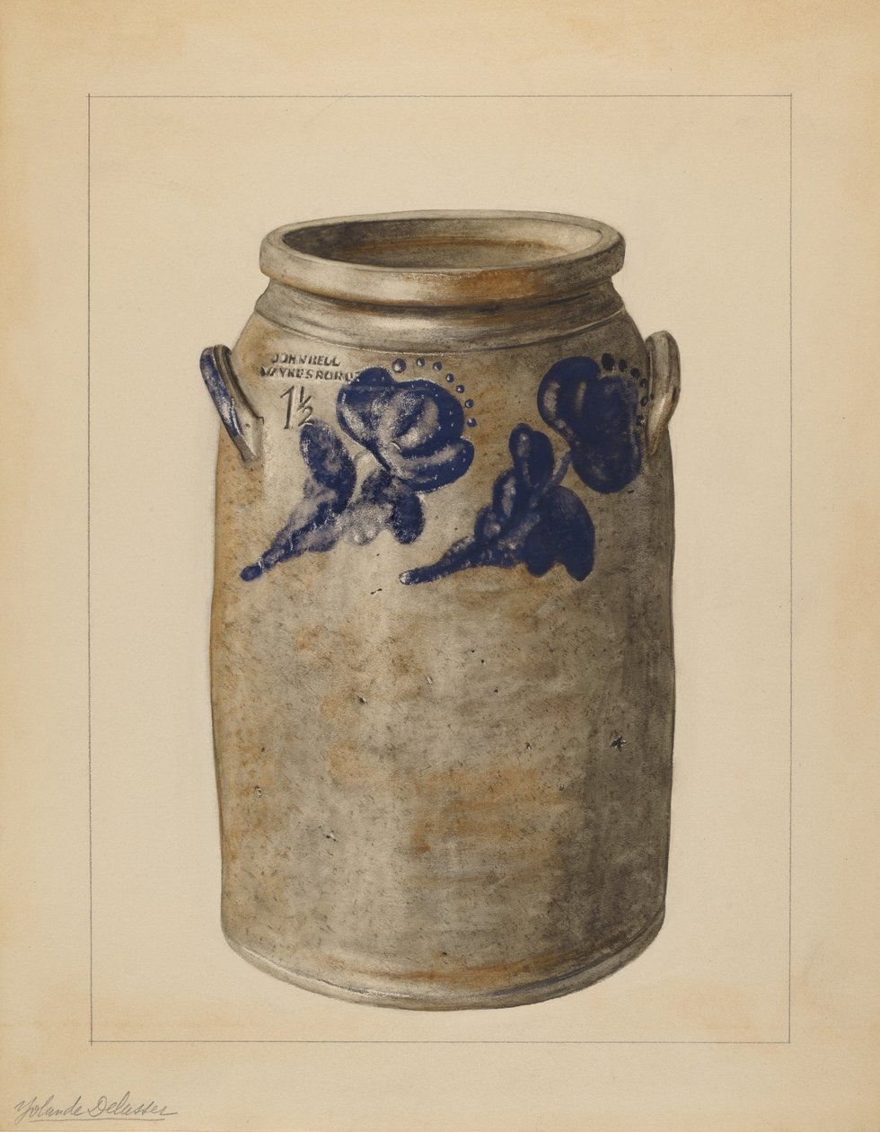 Jar by Yolande Delasser