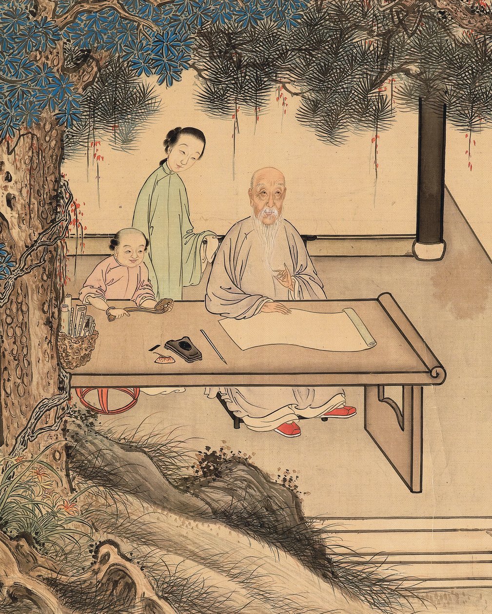 Yuan Mei and His Female Students by Yuan Mei