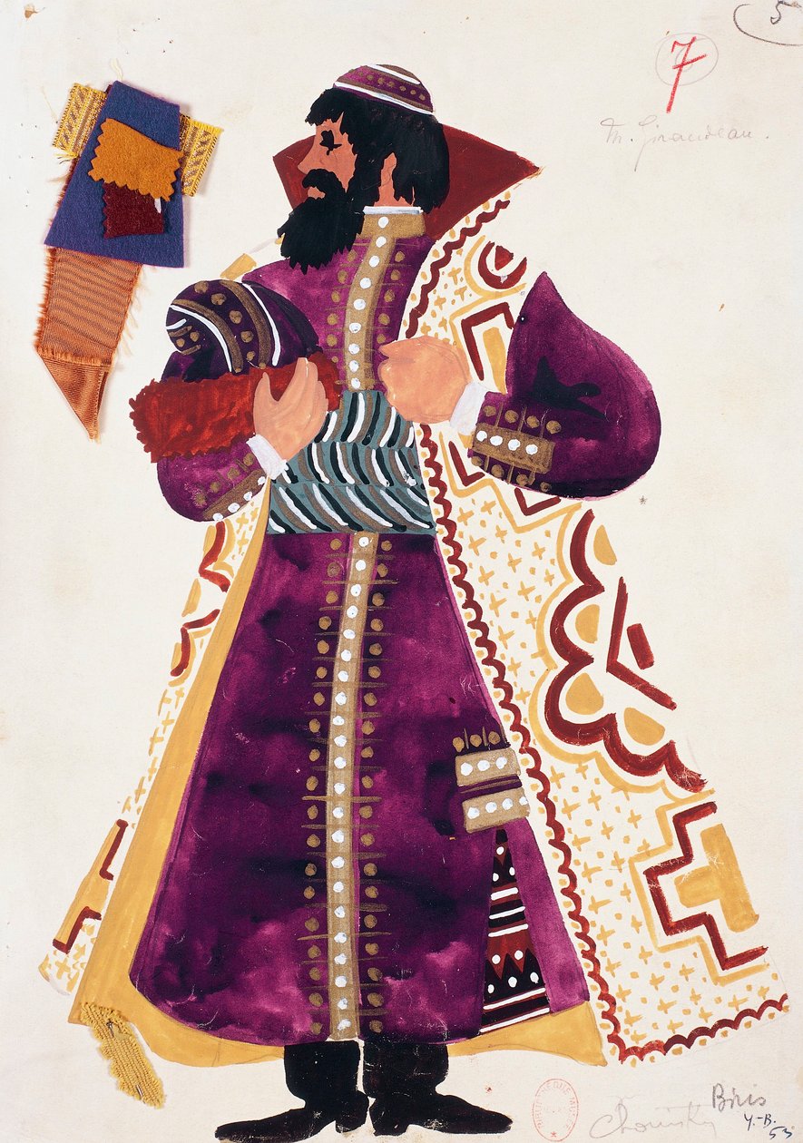 Costume Sketch for Suiskij in 