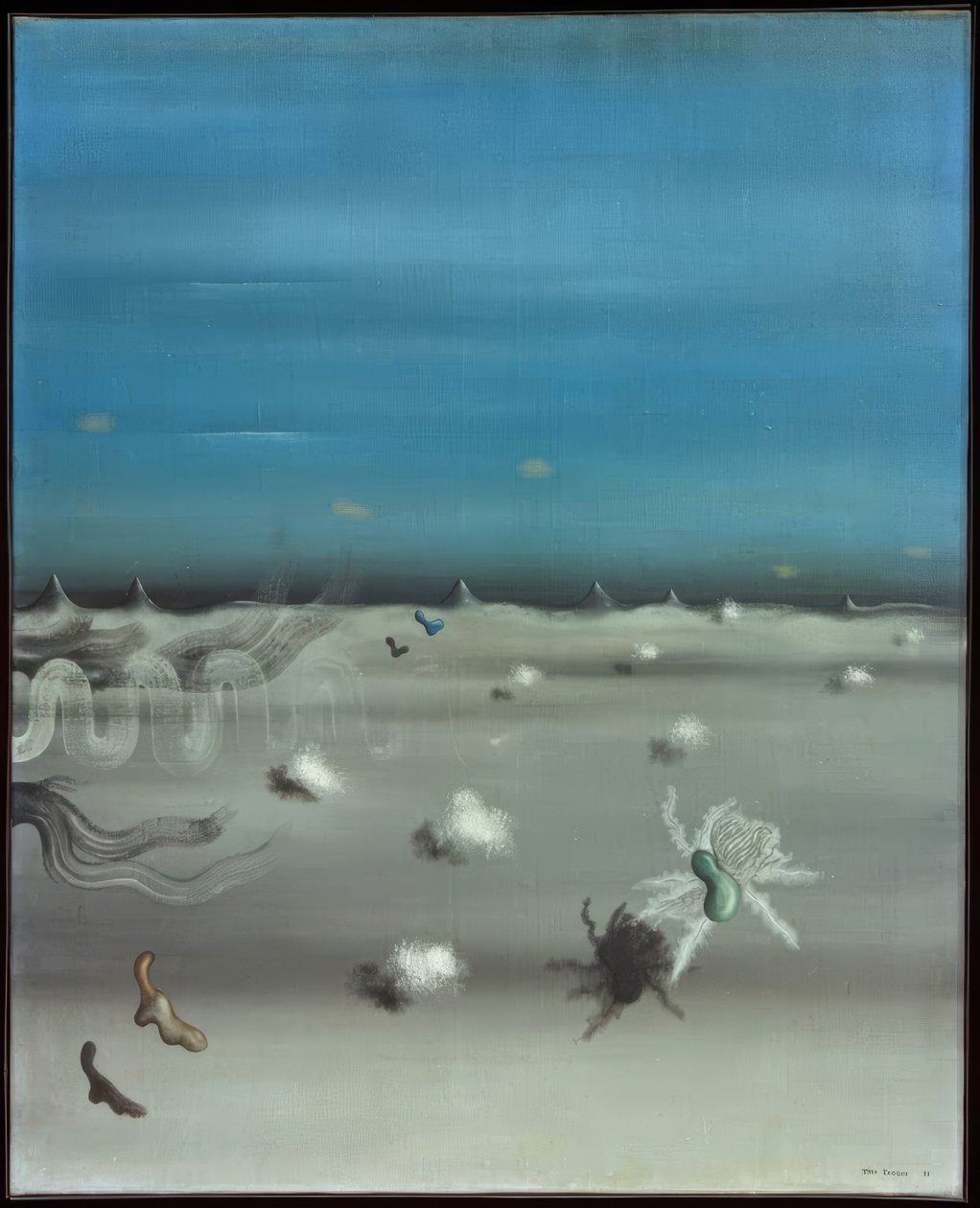 Amber Gaze by Yves Tanguy