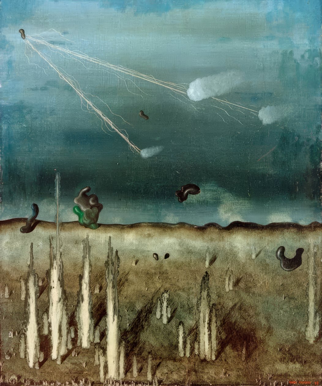 Tomorrow They Will Shoot Me by Yves Tanguy
