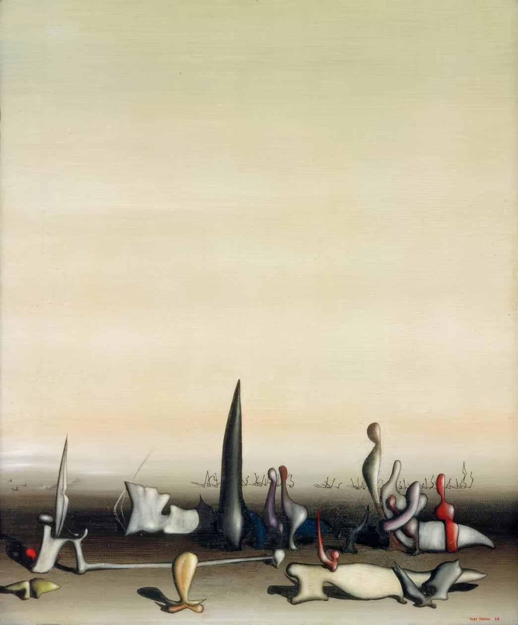 Inheritance of Acquired Traits by Yves Tanguy