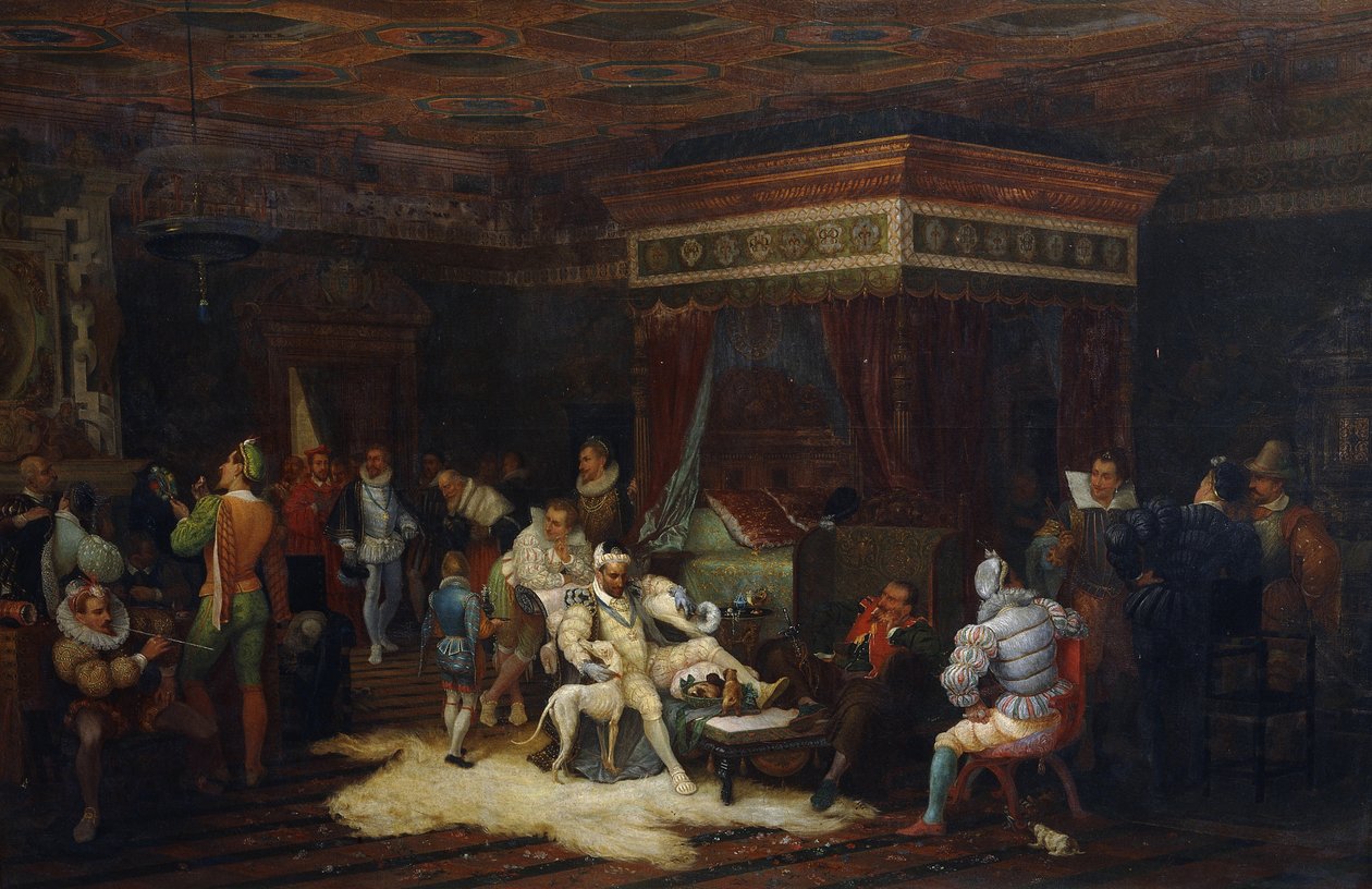 The Arrival of the Duc de Guise in King Henry III
