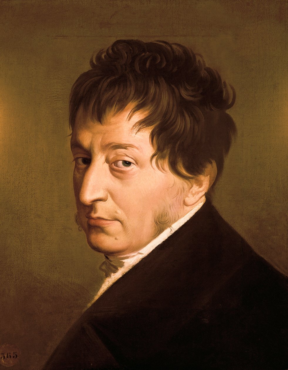 Self-portrait by Zacarias Gonzalez Velazquez