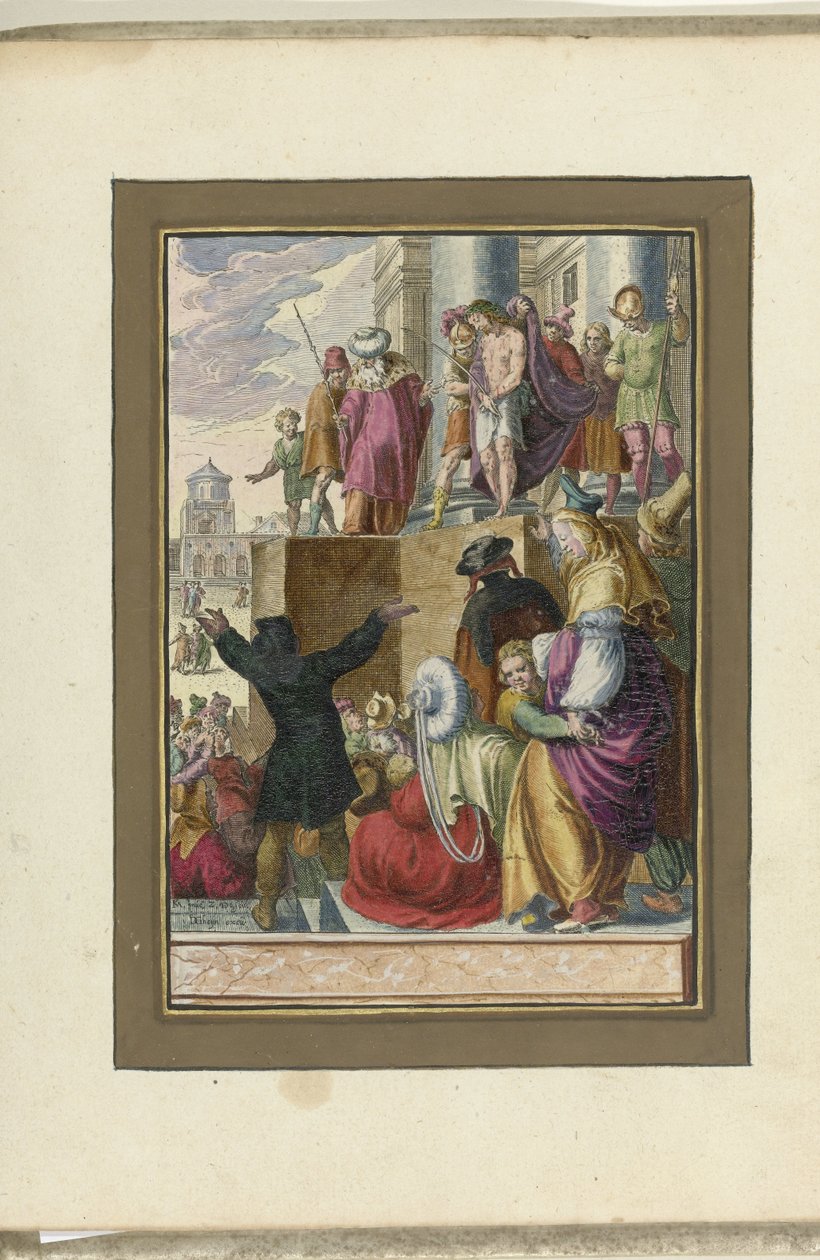 Christ Shown to the People (Ecce Homo) (Passion of Christ) by Zacharias Dolendo