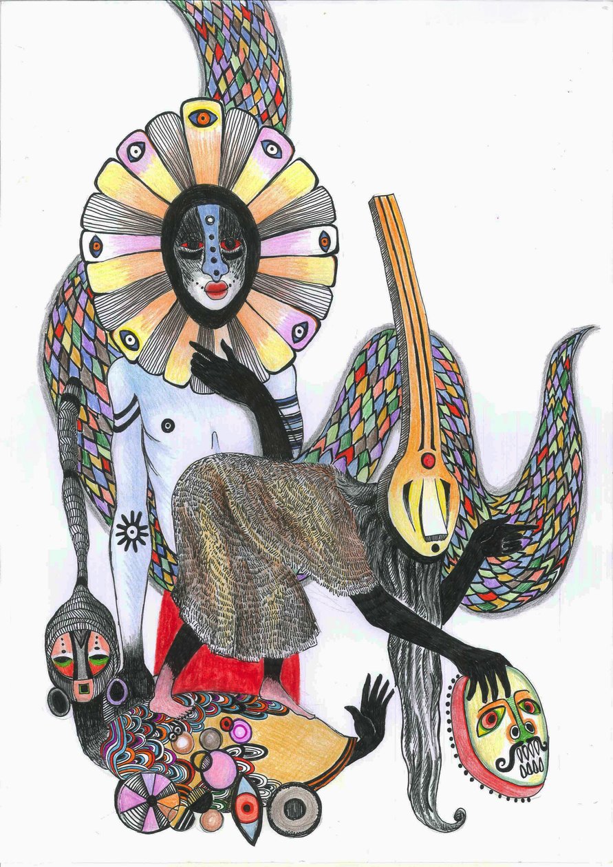 Dance of the Masks by Zanara Sabina Nedelcheva-Williams