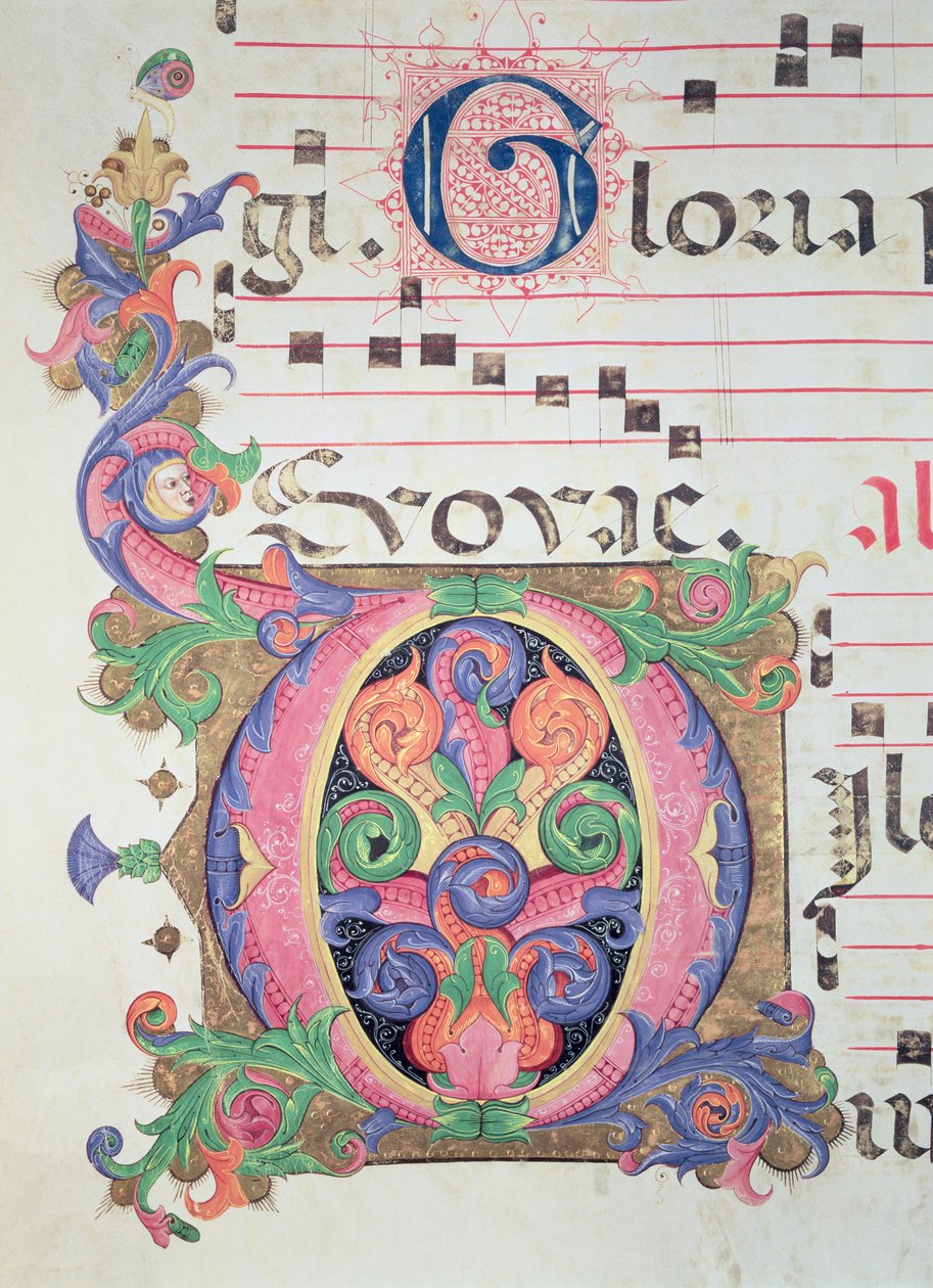 Missal 515 fol.146r Historiated Initial 