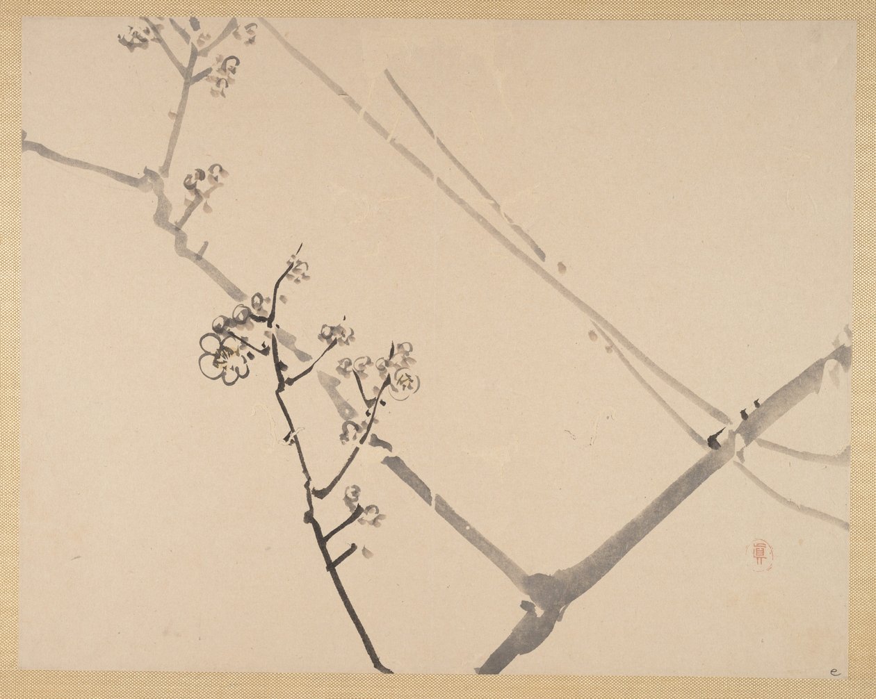 Painting by Zeshin Shibata